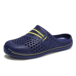 Men Hollow Outs Outdoor Slippers Rainy Days Shoes Beach Shoes