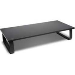 Extra Wide 32 Inch Desktop Monitor Stand - Black