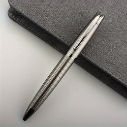 Luxury Heavy Feel Metal Ballpoint Pens School Business Office Signature Roller Pen Writing Ballpen Student Stationery Supplies