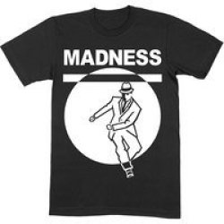 Madness - Dancing Man Unisex T-Shirt - Black Medium