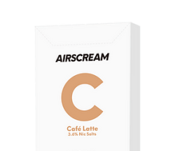Airspops Caf Latte Nic Salts Cartridge Each