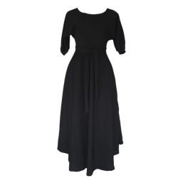 Ladies Elegant Black Skirt Dress