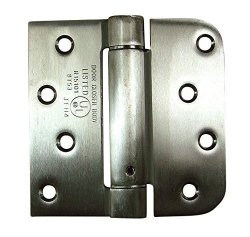 2 Pack 4 inch Hinge Outlet Double Acting Spring Hinge Stainless Steel 