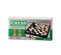 Magnetic Chess Board & Pieces 20X20CM - 4 Pack