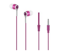 Swagger Series-loose Auxiliary Earphone With MIC - Pink