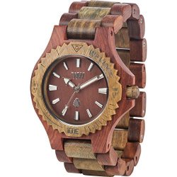 WeWood Date Cherry verawood Watch Cherry army