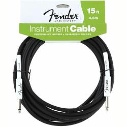 Fender - 15' Instrument Cable Black