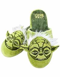 Star Wars Yoda Men's Green 3D House Slippers