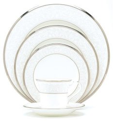 Noritake Silver Palace 5-PIECE Place Setting Service For 1