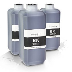 Sojiink Black Refill Ink 16.9 Oz Bottle Compatible With Most Inkjet Printers 3-PACK INCLUDES Refill Kit