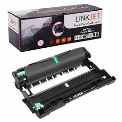 Linkjet Compatible DR760 DR730 Drum Unit Replacement For BrOther DR-730 DR-760 Drum Unit For BrOther HL-L2370DW HL-L2350DW HL-L2390DW HL-L2395DW HL-L2370DWXL Printer Black 1-PACK
