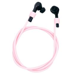 Bluetooth Earphone Silicone Anti-lost Rope For Huawei Wireless Earphone Light Pink