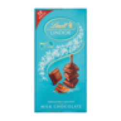 Lindor Salted Caramel Milk Chocolate Slab 100G