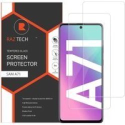 Tempered Glass For Samsung Galaxy A71 SM-A715F Pack Of 2