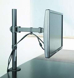 Monitor Desk Mount Stand Full Motion Swivel Monitor Arm For 17"-27" Computer Monitor