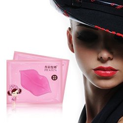 Stingna 10PC Lip Plumper Crystal Collagen Lip Mask Pads Moisture Essence Anti Ageing Wrinkle Patch Pad Gel Lips Lip Enhancer 10PCS