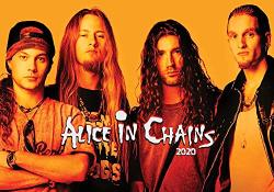 Wall Calendar 2020 12 Pages 8"X11" Alice In Chains Vintage Music Alternative Rock Photos Posters Magazine Covers