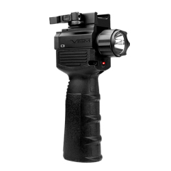 Nc Star Vertical Grip W led Flashlight & Red Laser