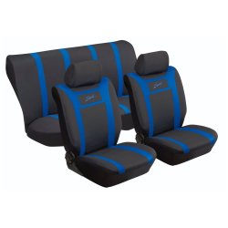 STINGRAY 6PCE Sport Car Seat Cover Set Blue