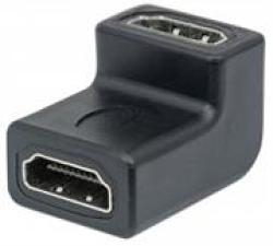 HDMI Manhattan Coupler - A Female To A Female 90? Connection Retail Box Limited Lifetime Warranty