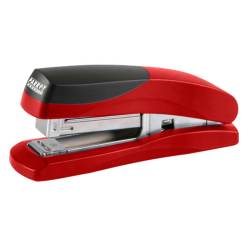Plastic Medium Desktop Staplers 105 24 6 26 6 - Red 20 Pages