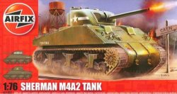 Pm:af:a -airfix - Sherman M4a2 Tank 1:76