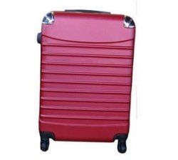 Suitcase - 24-INCH - 1 Piece - Red