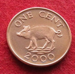 Do Not Pay - Bermuda 1 Cent 2000 Unc