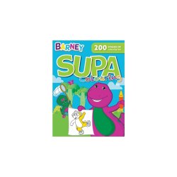 Barney 200 Page Supa Colour & Activity Book