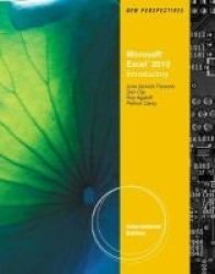 New Perspectives On Microsoft Excel 2010 Introductory International Edition Paperback International Edition