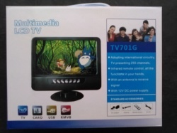 7inch Multimedia Lcd Portable Tv