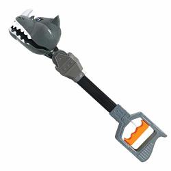Pincher Pals - Rhino From Deluxebase. Jumbo Sized Hand Grabber Reacher Tool For Kids. Fun Claw Toys That Make Fantastic Safari Gifts