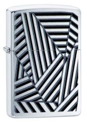Zippo Lighter 200 Grid Lines Design
