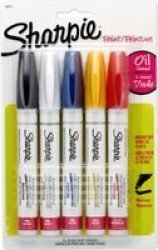 Sharpie Paint Marker - Medium Assorted Colours 5 Pack