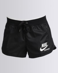 Nike Archive Zip Shorts in Black