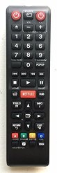 Xtrasaver Generic Black Replacement AK59-00145A Basic Remote Control For Samsung DVD Blu-ray Disc Player BD-E5700 BD-E5900 BD-EM57 BD-EM59 BD-ES6000 BD-E5300 BD-E5400 BD-EM53 BDH6600 BDH6500