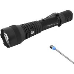 Huntsman Xlt Rechargeable Flashlight 1200 Lumens 1000M Throw Black