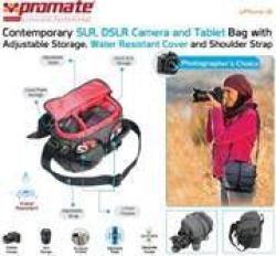 Promate Xplore-s Contemporary Dslr Camera Bag With Adjustable Storage