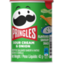 Sour Cream & Onion Flavoured Canned Chips 42G