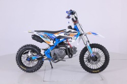107CC DB24 Pit Bike 4 Stroke - Blue White Or Red white Big Frame For 10 Years + - Blue