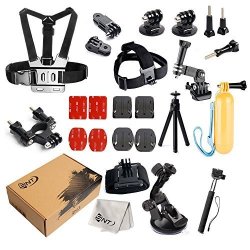 Snt Digits Accessories Bundle Kit For Gopro Hero 5 4 3 2 1 Action Camera Accessory Set For Ourdoor Sports