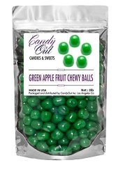 Candyout Green Apple Chewy Candy Sour Balls - 3LB