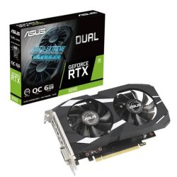 Asus Dual Geforce Rtx 3050 Oc Edition 6GB GDDR6 With Two Powerful Fans Aaa Gaming Performance And Ray Tracing