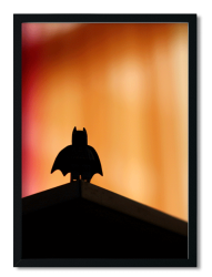 Decor Print Batman Silhouette - Unframed Print A3