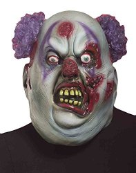 Forum Novelties 66795 Zombie Clown Mask Multicolor