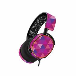 Mightyskins Skin Compatible With Steelseries Arctis 5 Gaming Headset - Pink Kaleidoscope Protective Durable And Unique Vinyl Wrap Cover Easy To Apply