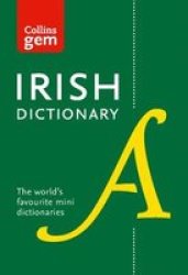 Collins Irish Gem Dictionary Irish English Paperback 5TH Revised Edition