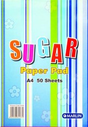 Marlin A4 Sugar Paper Pad 50 Sheets