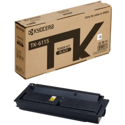Kyocera TK-6115 Black Toner Kit Cartridge 15 000 Pages Original Single-pack