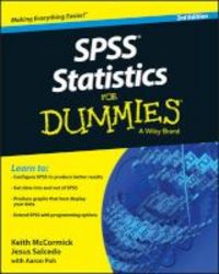 Spss Statistics For Dummies Paperback 3rd Revised Edition
